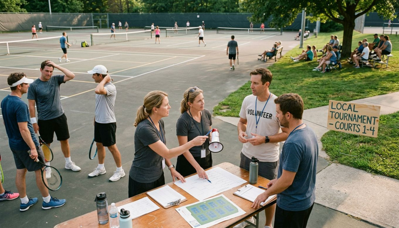 Evénéments - Conseils pour organiser un tournoi local de sports de raquette